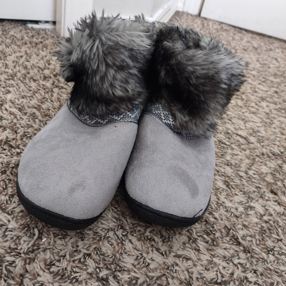 Fuzzy boots